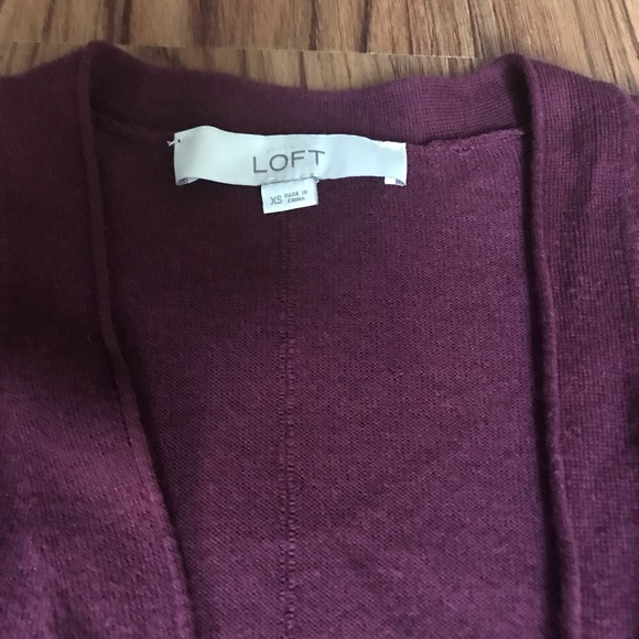 Loft Ribbed Trim Cardigan - Picture 2 of 6